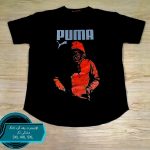 تیشرت سایز بزرگ مردانه یقه گرد لانگ Puma - کد ۱۰۷