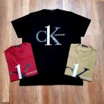 تیشرت سایز بزرگ یقه گرد مردانه ‌Calvin Klein - کد ۱۱۵