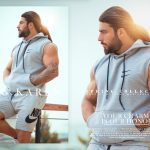 هودی سایز بزرگ آستین حلقه ای Nike - کد 110