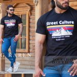 تیشرت سایز بزرگ کوهستان نخ پنبه - کد 201
