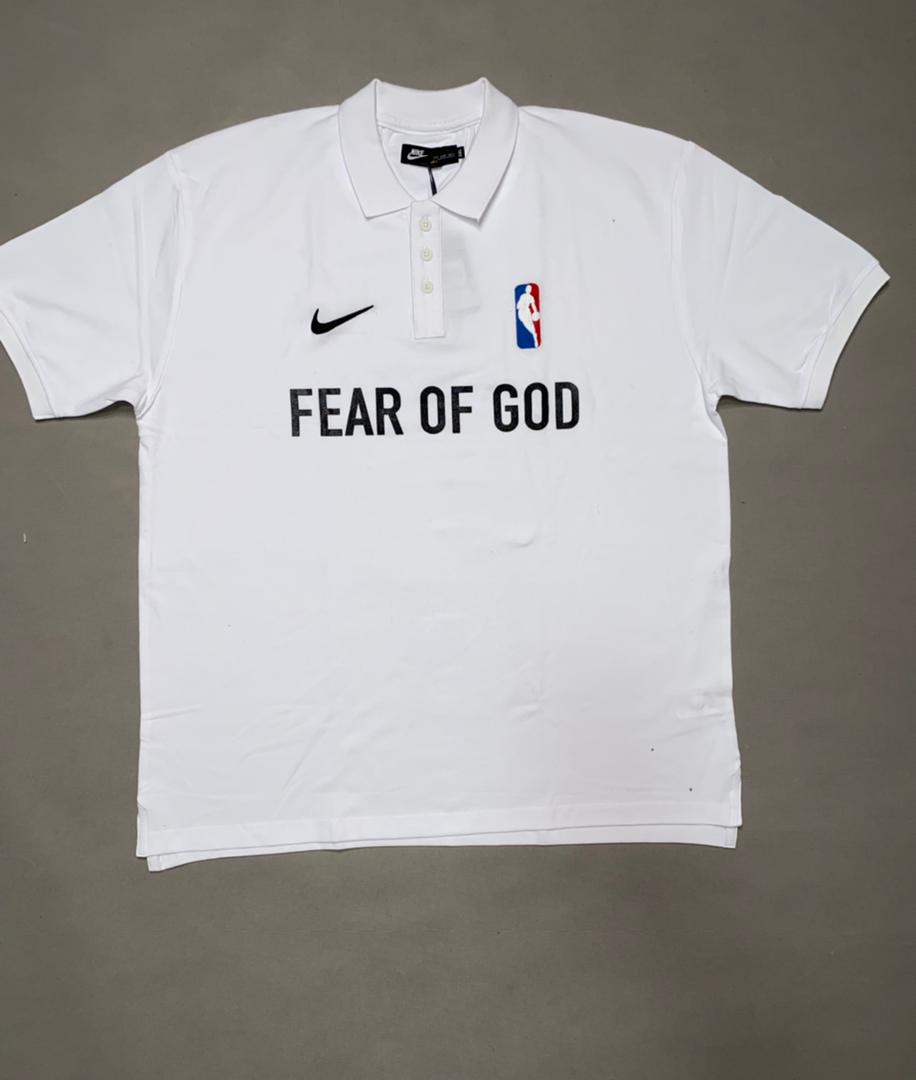 تیشرت سایز بزرگ Fear Of God - کد 344 رنگ سفید