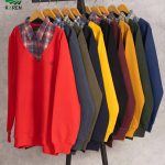 بلوز سایز بزرگ سلانیک یقه پیراهنی - کد 459