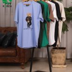 تیشرت سایز بزرگ گلدوزی تدی - کد 647