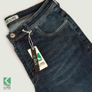 شلوار جین سایز بزرگ سوپر کش - کد 190