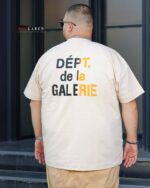 تیشرت سایز بزرگ چاپیGALLERY DEPT - کد 774