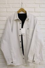 پیراهن سایز بزرگ کتان گذم بالا خام شور- کد 326