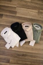 پیراهن سایز بزرگ مراکشی پارچه کش- کد 327