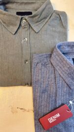 پیراهن سایز بزرگ پشمی پارچه جناقی- کد 328