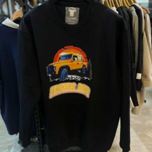 دورس سایز بزرگ مشکی یقه گرد- کد 164