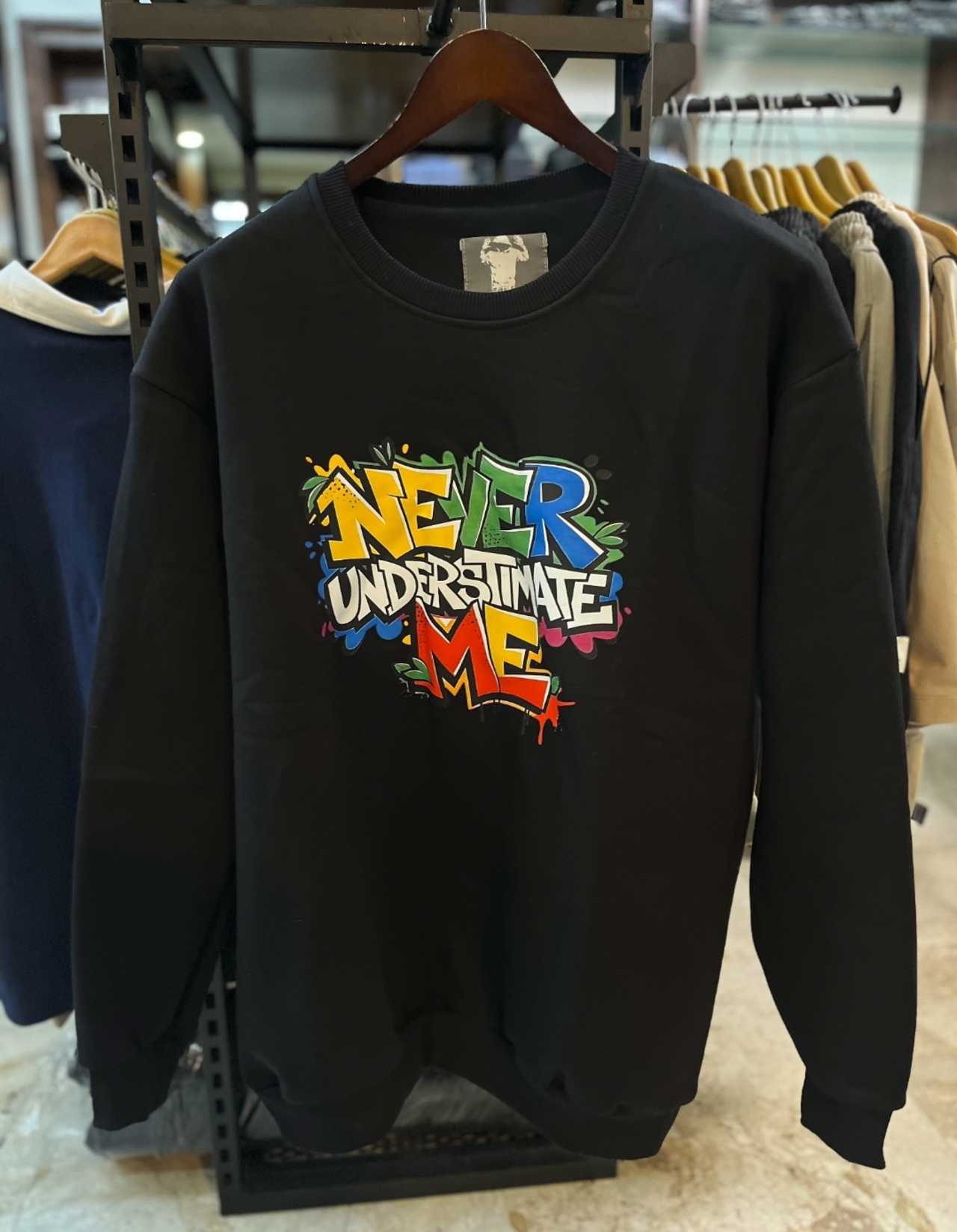 دورس سایز بزرگ مشکی یقه گرد- کد 176