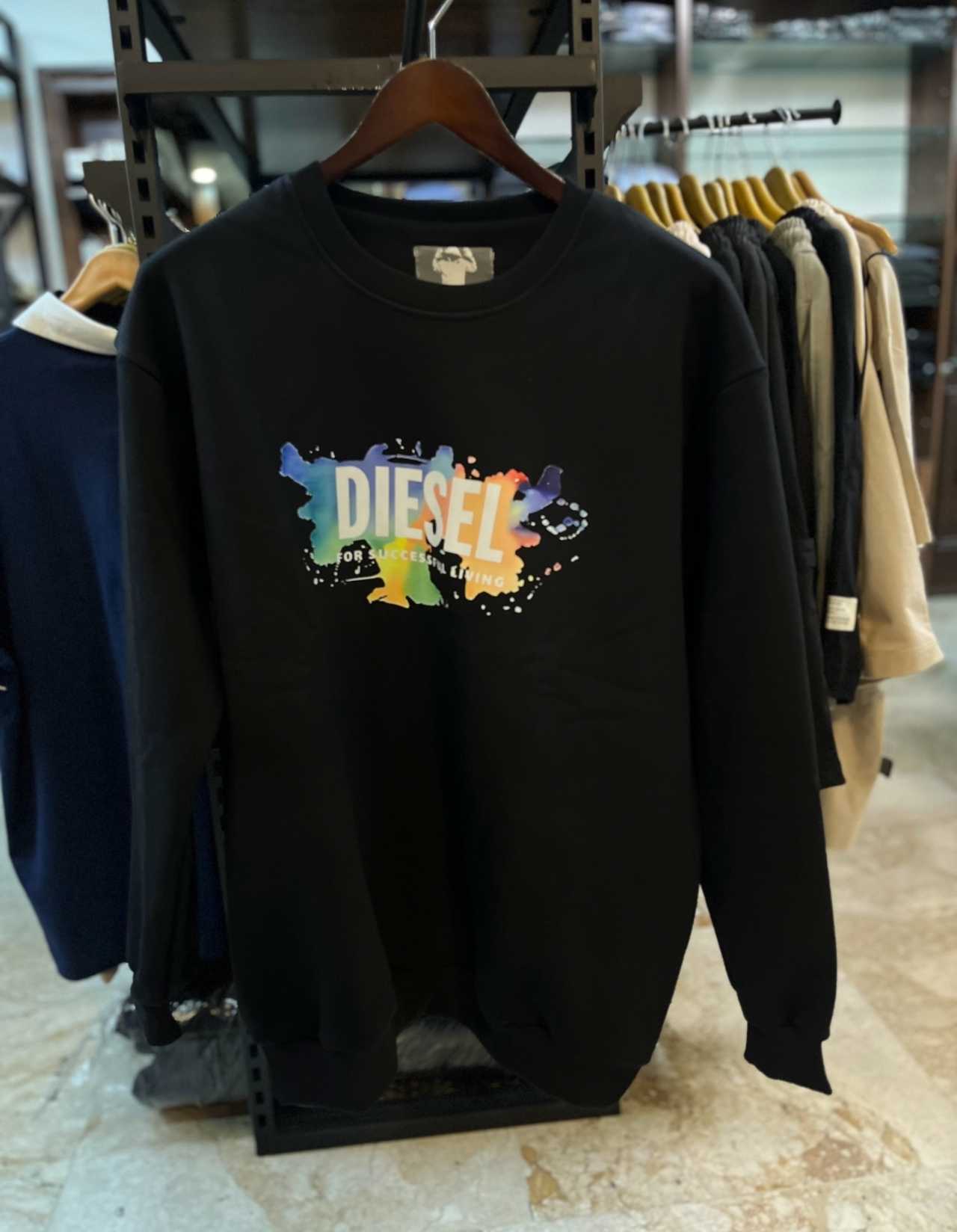 دورس سایز بزرگ مشکی یقه گرد- کد 174