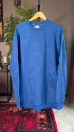 دورس سایز بزرگ یقه گرد تمام چاپ وگلدوزی - کد 180