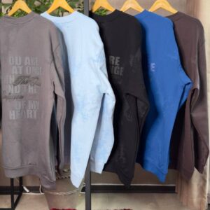 دورس سایز بزرگ یقه گرد تمام چاپ وگلدوزی - کد 180