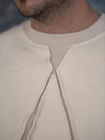 دورس سایز بزرگ یقه گرد تیکه دار- کد 182