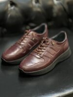 کفش کتونی سایز تمام چرم- کد 156