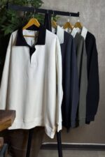 سلانیک سایز بزرگ یقه نارنگ - کد 183