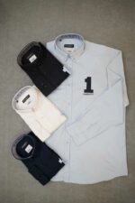 پیراهن سایز بزرگ پارچه کتان کجراه - کد 330