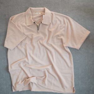 پلوشرت نیم زیپ مراکشی- کد 782