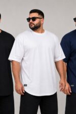 تیشرت بیسیک Zara سایز بزرگ - کد 798